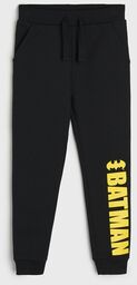 Sinsay - Spodnie dresowe jogger Batman - Czarny