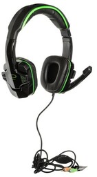 Esperanza Słuchawki EGH310G (kolor czarny, kolor zielony)
