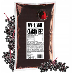 Sok z czarnego bzu 100% OWOCÓW Tłoczony NFC