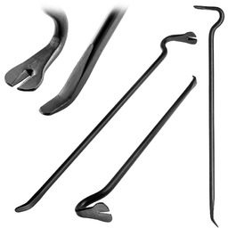 Łom wygięty Bazzari 90cm