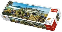 Puzzle 1000 Panorama - Nad jeziorem Schliersee TRE