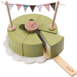 Tort drewniany zabawkowy Micki
