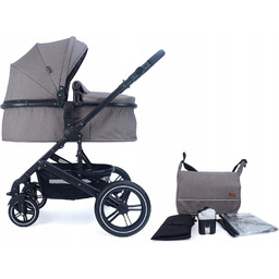 Wózek 3w1 Pixini Kalani Pram Gondola Spacerówka