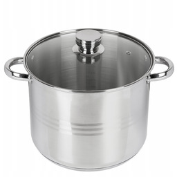 Garnek Ze Stali Nierdzewnej 15L Gastro Indukcja 30CM