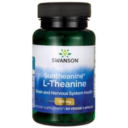 Swanson L-Teanina 100mg 60 kaps.