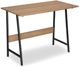 Elior Industrialne biurko z metalowym stelażem modern oak