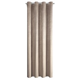 Eurofirany Zasłona 135x250 Bethy brązowa gotowa na przelotkach
