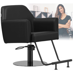 Fotel fryzjerski Milos hydrauliczny obrotowy do salonu fryzjerskiego