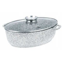 Brytfanna Nieprzywierająca 8L Non-stick Głęboką Do Pieczenia