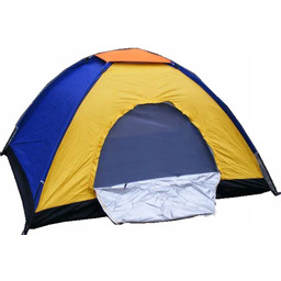 Namiot Turystyczny Kolor 2,2x2,2m 5 os. Moskitiera