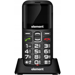 Sencor Telefon komórkowy Element P012S Ekran 1.77cala Dual