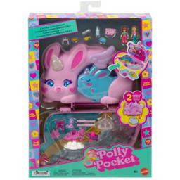 POLLY POCKET Lalka Kompaktowa torebka Króliczki Baśniowe Królestwo
