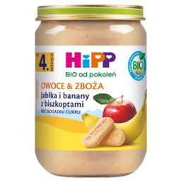 HiPP BIO Owoce & Zboża Jabłka i banany