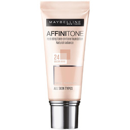 Maybelline New York Affinitone, podkład Golden Beige, 30ml