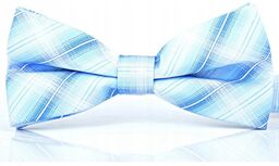 Mucha muszka męska elegancka błękitna z poszetką !