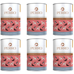 PERRO Jagnięcina z dynią 6x410g monobiałkowa karma