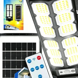 Lampa Solarna Ogrodowa Zewnętrzna 2400W Led Uliczna
