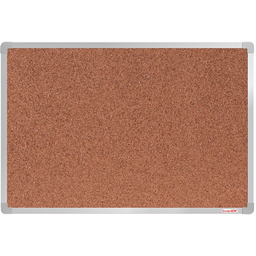 Tablica korkowa BoardOK w ramie aluminiowej, 600 x
