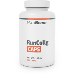 GymBeam Hydrolizowany kolagen RunCollg z witaminą C 180