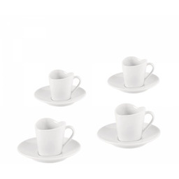 Alessi TO Filiżanki do Kawy Espresso - Serca