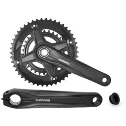 Shimano Mechanizm korbowy FC-MT210, 9-rz, 46/30T, 175mm, B/Łoż