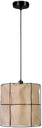 Lampa Wisząca Marinero 1xE27 Max.15W LED Czarny Metal/Czarny