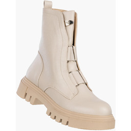 Botki Damskie Ekoskóra Trapery Buty Ocieplane Na Zimę