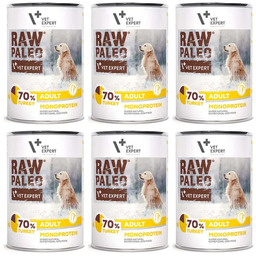 RAW PALEO mokra karma dla psów dorosłych indyk