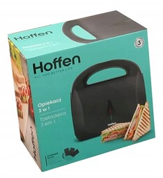 Opiekacz do kanapek sandwich Hoffen 3w1