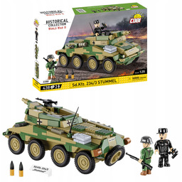 Klocki Cobi 2288 Sd.kfz. 234/3 Stummel Czołg Samochód