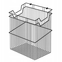 Kosz na bieliznę Starax 350 antracyt S-8112-A