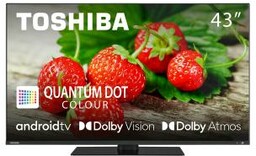 Toshiba 43QA7D63DG 43" QLED Android TV Dolby Vision
