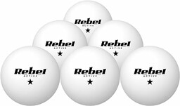 Rebel Zestaw Piłeczek do Tenisa Stołowego * 6