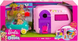 Lalka Barbie Chelsea Auto kabriolet FXG90 Samochód