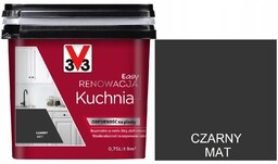 V33 Farba Renowacja Meble Kuchenne Czarny 750ml