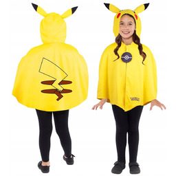 Kostium dziecięcy Pokemon Pikachu na licencji Peleryna 8-12