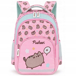Plecak szkolny wielokomorowy St. Majewski Kotek Pusheen