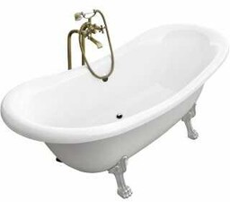BESCO WKA-190W+BI AMELIA wanna wolnostojąca nogi białe 190