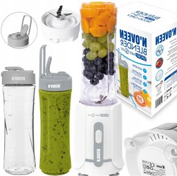 Blender Smoothie Koktajl Noveen SB230 2 Butelki