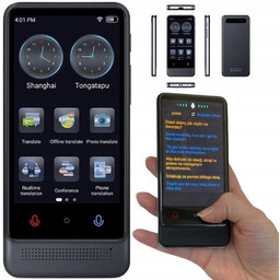 Tłumaczenie Tekstowy Z Obrazka Zdjęcia Elektroniczny Tłumacz Translator