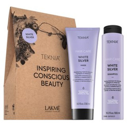Lakmé Teknia White Silver Pack szampon + maska