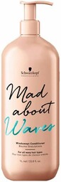 Schwarzkopf Professional Mad About Waves Windswept Conditioner, 1000