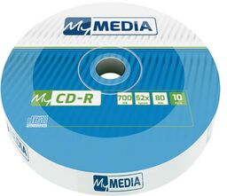 MY MEDIA CD-R 700MB WRAP (10 SPINDLE) 69204