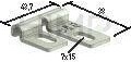 UCHWYT FTX, I316L Cablofil CM586184
