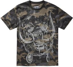 Koszulka T-Shirt Brandit Motorhead Warpig Dark Camo