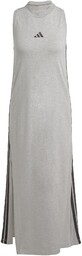 adidas Kobiety ESSENTIALS 3-STRIPES LONG RACERBACK DRESS, Medium