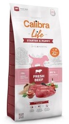 Calibra Dog Life Starter & Puppy Fresh Beef