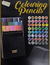 Artystyczne Kredki Ołówkowe Zestaw 48 Kolorów W Etui