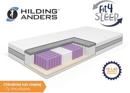Fit.4.Sleep Cool Breeze 160X200 SPRĘŻYNOWY OUTLET, Rozmiar -