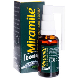 Suplement diety, Valentis, Miramile Tonsil, spray do jamy